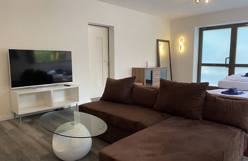 Heimfeld Apartment | Apartment 'My Loft By Esen 5 Beds, Netflix' with Private Garden, Balcony and Wi-Fi