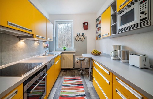 Oker Apartment | Apartment 'Okertalerstieg' with Private Terrace, Shared Garden and Wi-Fi