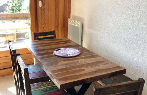 Les Saisies Apartment | Apartment Pied Des Pistes Balcony South Mountain View