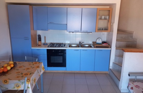 Torre dei Corsari Apartment | Apartment 'Rosmarino' with Sea View and Private Terrace