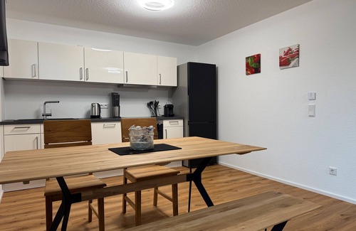 Ludwigshafen Apartment | Apartment 'Seezeit' with Private Terrace, Private Garden and Wi-Fi
