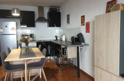 Ajaccio Apartment | Apartment T3 rated 3 stars sea view with terrace, beach 2 minutes walk