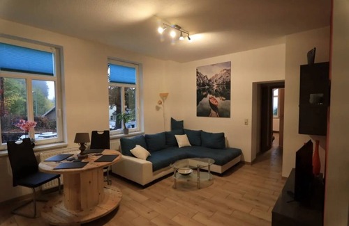 Oehrenstock Apartment | Apartment 'Willkommen Am Roten Stein' with Private Pool, Private Terrace and Wi-Fi