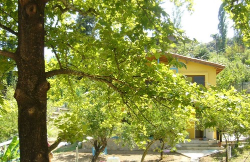 Kumluca Cabin | Apartment with 4 beds: small balcony and large veranda - holiday home Waldwilla-Waldapart