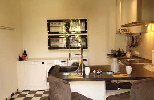 Bad Salzuflen Apartment | Apartment with fireplace, terrace and beach area