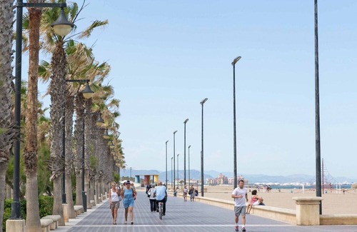 La Malva-rosa Apartment | ApartUP Malvarrosa Attic Beach