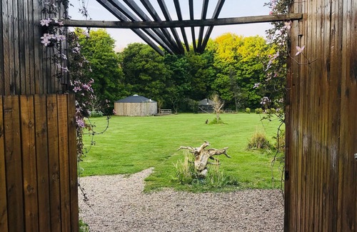 Guisborough Cabin | Apothecary yurt, a herbal retreat in field and woodland surroundings