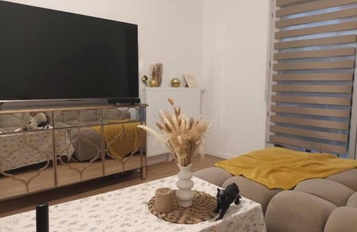 Les Pavillons-sous-Bois Apartment | Appart Elégant JO Ctre Ville Transport Proche CDG