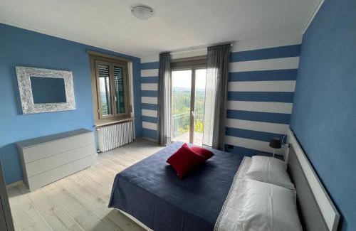 Agliano Terme Apartment | Appartamento panoramico in collina