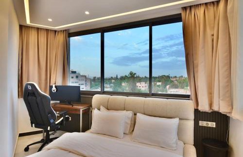 Hivernage Apartment | Appartement De Luxe à Marrakech avec jacuzzi piscine et vue panoramique