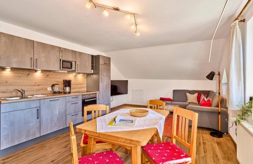 Finsterau Apartment | Appartement Steinbachklause - gemütlich im 'Hüttendesign' ausgestattet