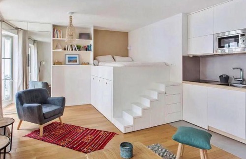 17th Arrondissement Apartment | Appartement studio Paris 17e