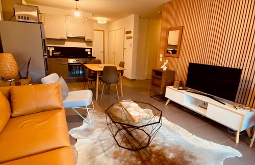 Saint-Jean-de-Sixt Apartment | Apt 5 pers, garage, balcony, WiFi, ski locker