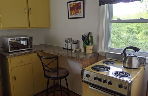 Trumansburg Apartment | Apt. retreat near lake and 215' waterfall, peaceful, lovely gardens.