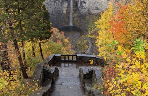 Trumansburg Apartment | Apt. retreat near lake and 215' waterfall, peaceful, lovely gardens.