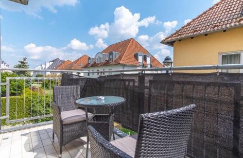 Großwiederitzsch Apartment | Arbeitsplatz, Balkon, Tiefgarage nähe neue Messe