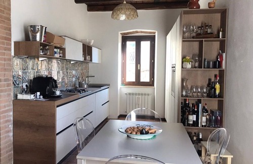 Arrone House | Argenti House - The balcony on the Valnerina