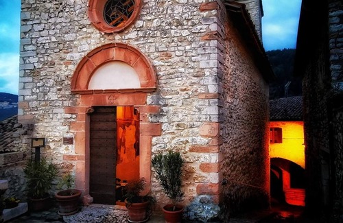 Arrone House | Argenti House - The balcony on the Valnerina