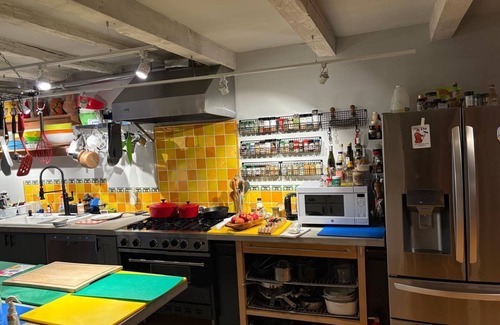 Rhinebeck House | Artist's Retreat: Farm Stay with Gas Fireplace, Sauna, and Saltwater Hot Tub