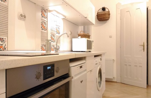 Ujlipotvaros Apartment | ArtSu Danube river view 2 bedroom topfloor individual art designed apartment +AC