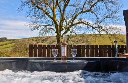 Trecastle House | Ash Tree Cottage with Hot Tub