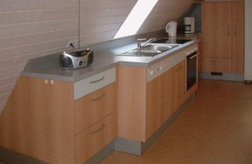 Merkendorf House | Attic apartment (2nd floor) at the Ferienhof an der Stadtmauer Merkendorf