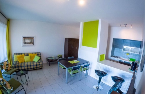 Susello Apartment | Attractive 2-room apartment with sunbath, pool and dream view