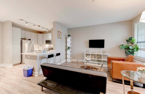 Swede Hill Apartment | ATX 2BR/1BA Apt Downtown View/Walk Score: 89