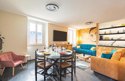 Ignaux Apartment | Au Paradis - Avec vue montagne