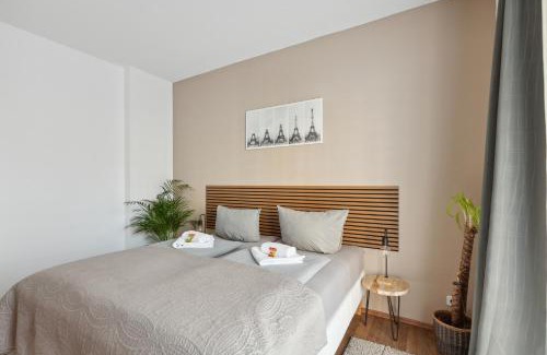 Merseburg Apartment | Aura - Nula #1 -2 Zimmer, 4 Betten, Küche, Balkon, Waschmaschine