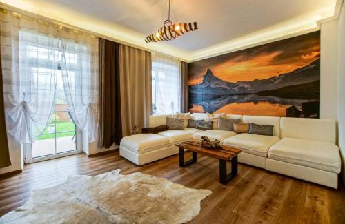 Leoben Apartment | AusZeit Steiraland 1 mit privaten Garten überdachter Terrasse und Parken