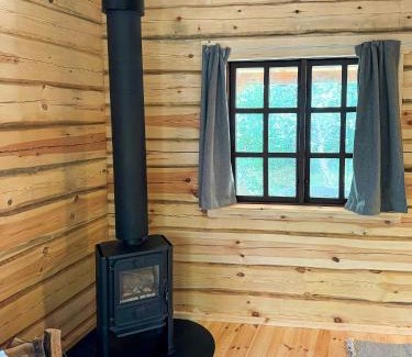 Ejstrupholm House | Authentic Log Cabin In Forest Near Ejstrupholm