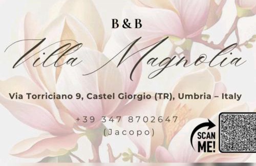 Castel Giorgio Bed & Breakfast | B&B Villa Magnolia