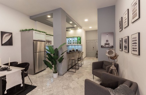 Old San Juan Apartment | B&W | 2BR, Near Beach, WIFI, A/C in Old San Juan