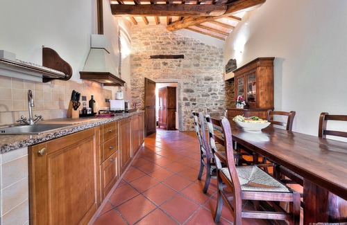 Loro Ciuffenna Apartment | "Baldacchini" farmhouse apt, swimming pool, pvt garden, stunning view, peaceful