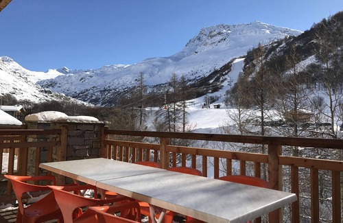 Bonneval-sur-Arc Apartment | Bamboo - Apartment on the slopes with terrace - up to 6 guests