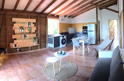 Petit-Bourg House | Bamboo Canyon Villa - Large F2 with Air Conditioning