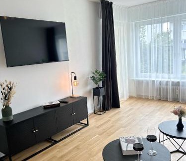 Grenzach-Wyhlen Apartment | Basilisk Homes - in Grenzach-Wyhlen bei Basel - 4 x Moderne Fewos je 1bis2, 1bis4 oder 1bis6 Pers mit Küche und Balkon oder Terrasse - Parkplätze vorhanden