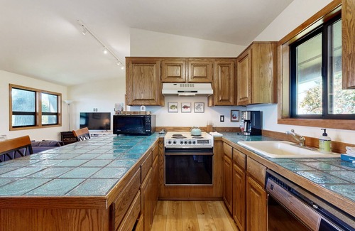 Netarts House | Bay-view, dog-friendly home with a pool table & children's items