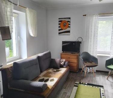 Walim Apartment | BAZA WYPADOWA 5km na Wielką Sowę! Przy strumyku z wyposażoną kuchnią