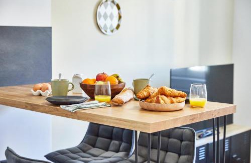 Mulhouse Apartment | BE-4G - Joli 2 pièces tout équipé pour 1-2 pers au 4ème étage au centre de Mulhouse