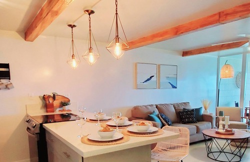 Punaluu Condo | Beach Front Condo w/Beautiful Sunrises on Private Sandy Beach + Turtles + Perfect Snorkel Spot