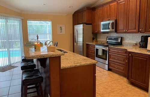 Indialantic House | Beach-side updated pool home with a 4 min walk to the beach.