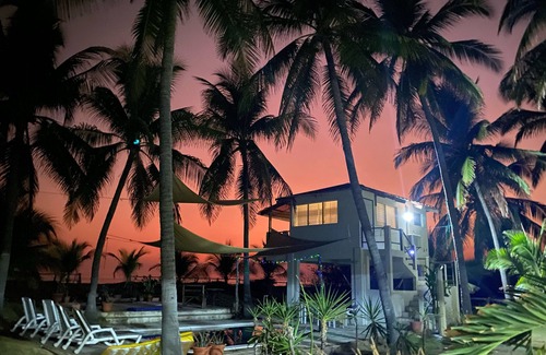 Barra de Santiago House | Beachfront 4 bedrooms 4 bath for a great vacation.