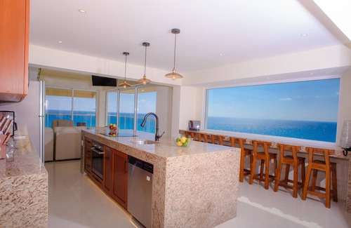 Punta Cancun Condo | Beachfront Penthouse on the Sand! Incredible Views! Walk to Eat, Drink, Play!