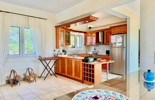 Almiros Beach Villa | Beachfront Villa JustRelax with private pool