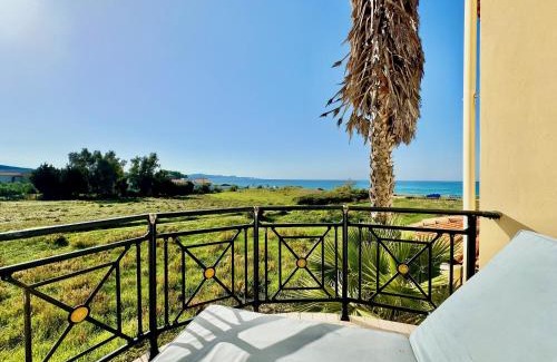 Almiros Beach Villa | Beachfront Villa JustRelax with private pool by DadoVillas