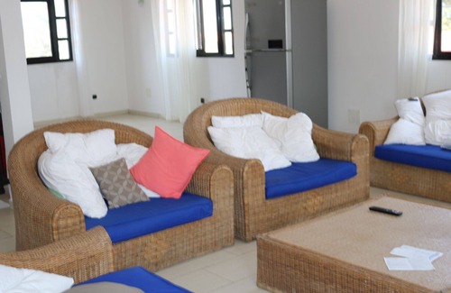 Aneho House | Beautiful 2 story beach house with an ocean view on the rooftop.