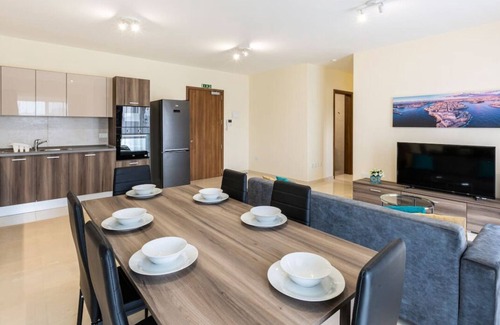 Marsaxlokk Apartment | Beautiful 3BR home with private balcony w/WIFI &AC