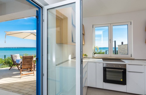 Privlaka House | Beautiful 4 bedrooms Villa with a magnificent seaview, swimming pool and terace